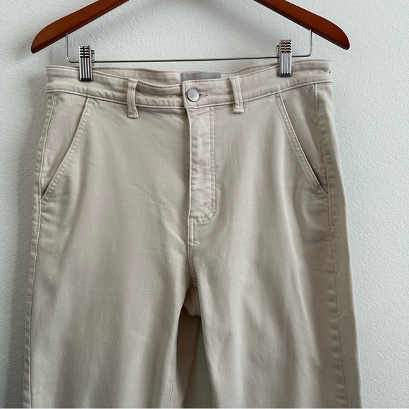 EVERLANE Straight Leg Crop Pant in Sandstone Size 12 Short - Picture 8 of 11